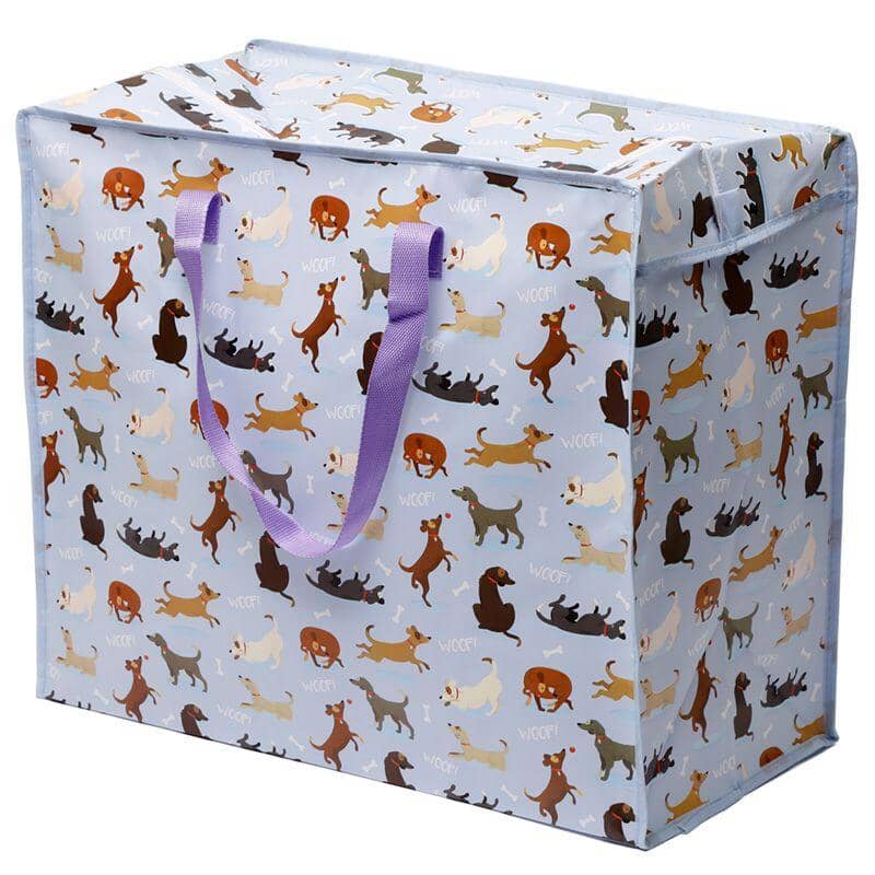 Catch Patch Dog Design Laundry Storage Bag